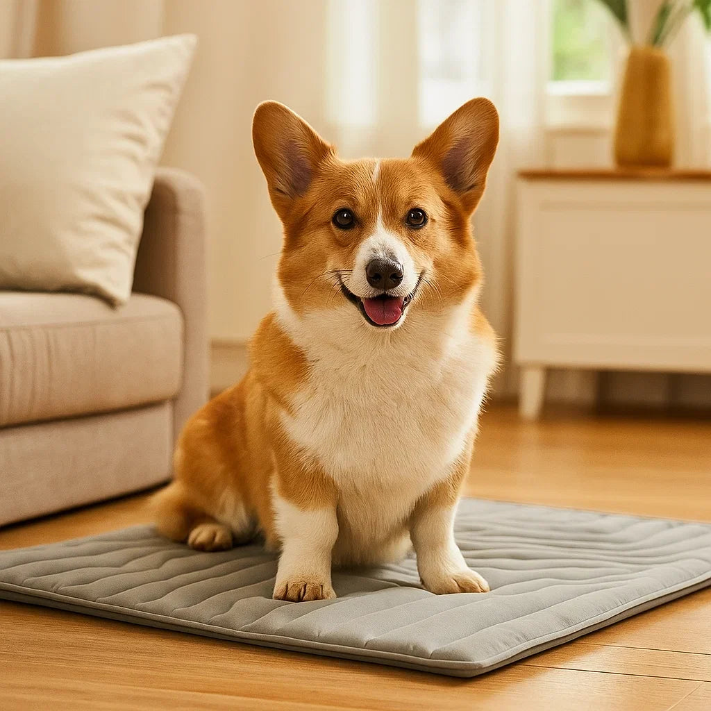 Dog Cooling Mat Self Cooling Pad Pressure Activated Pet Bed