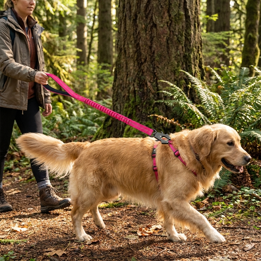 SecureStride dog leash lifestyle