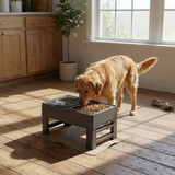 ElevateFeast raised dog bowl lifestyle