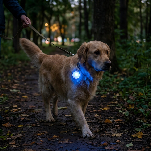 GlowGuard Dog Collar Light
