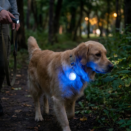 GlowGuard Dog Collar Light
