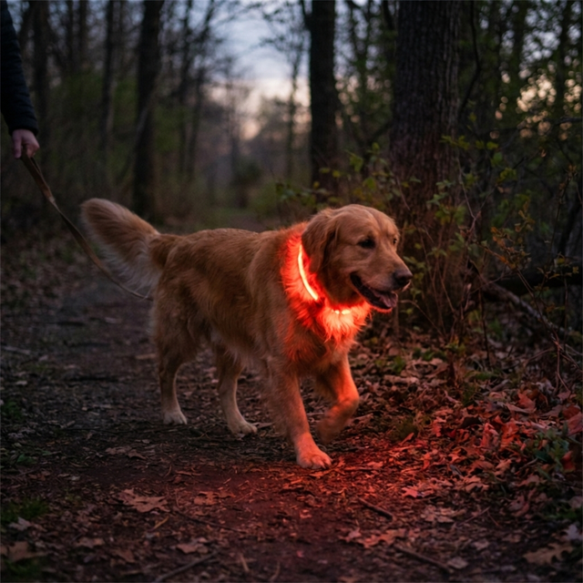 GlowPaw LED Dog Collar