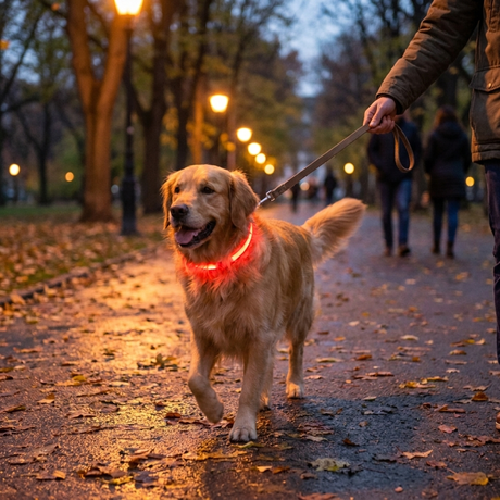GlowPaw LED Dog Collar