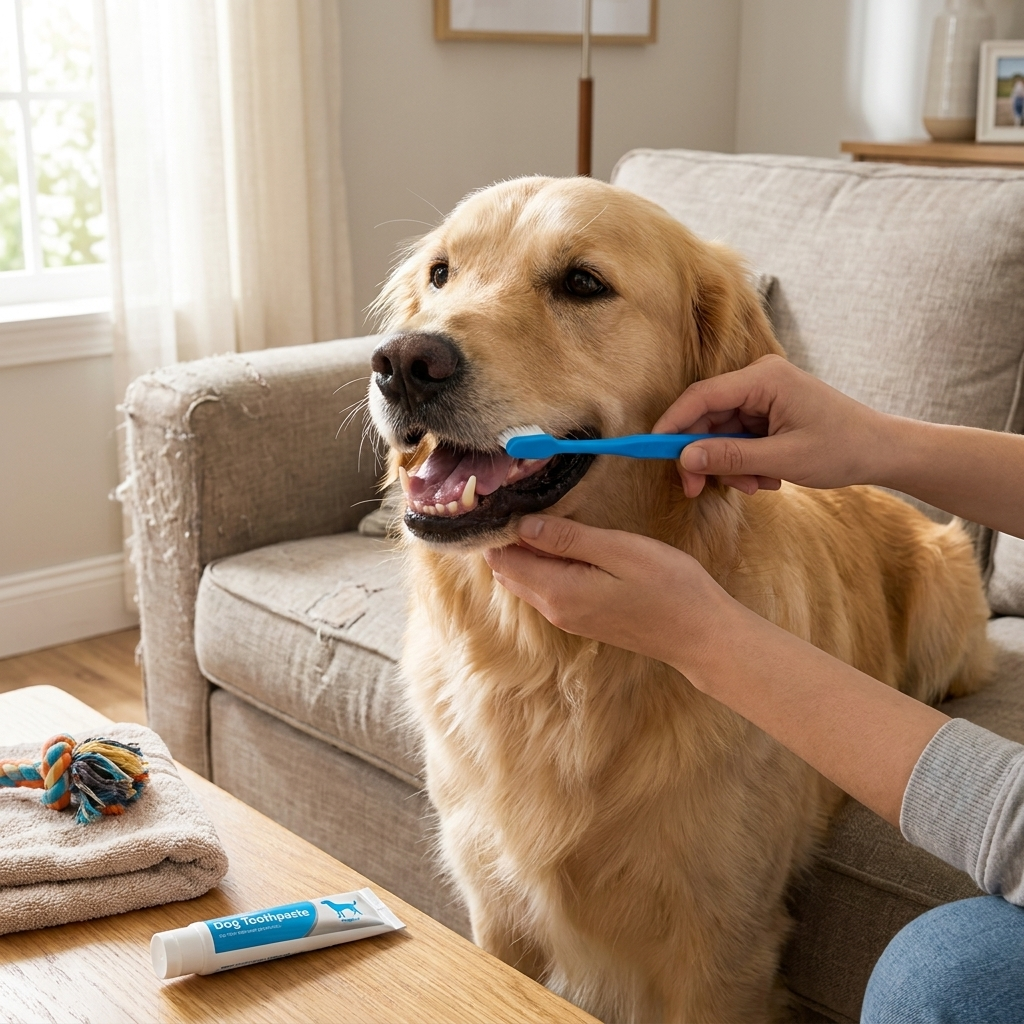 CleanCurve 360 Dog Toothbrush