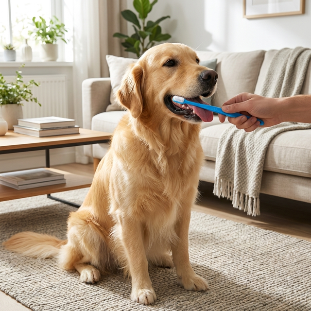 CleanCurve 360 Dog Toothbrush