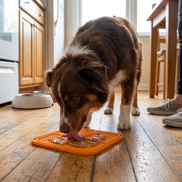 CalmPad silicone lick mat lifestyle