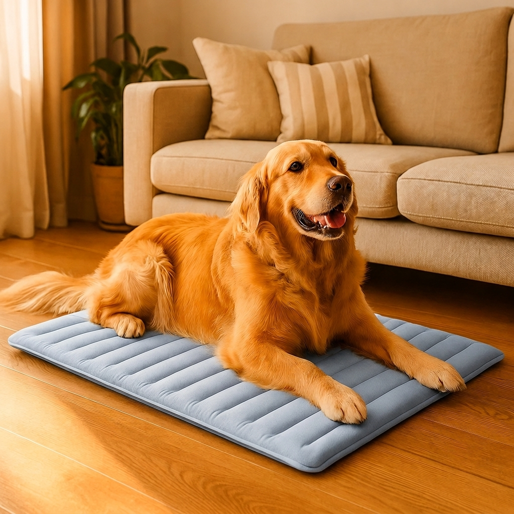 Dog Cooling Mat - Cooling Pad For Dogs Pressure Activated Pet Bed