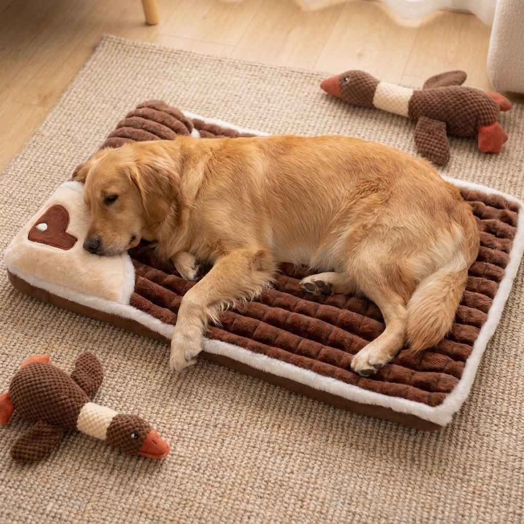 Dog Bed - Large Memory Foam Dog Bed