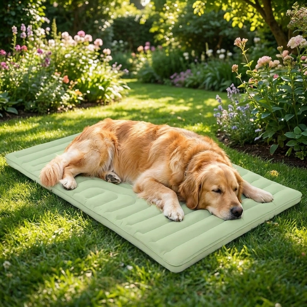 Dog Cooling Mat - Cooling Pad For Dogs Pressure Activated Pet Bed